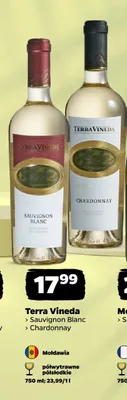 Wino białe Terra Vineda Sauvignon Blanc promocja w Netto