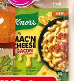 Danie Mac'N Cheese Bacon Knorr promocja w Prim Market