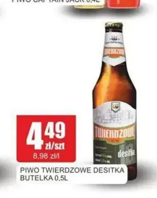 Piwo Twierdzowe Desitka promocja w Bingo