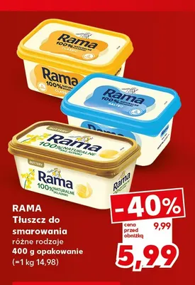 Tłuszcz do smarowania Rama promocja w Kaufland