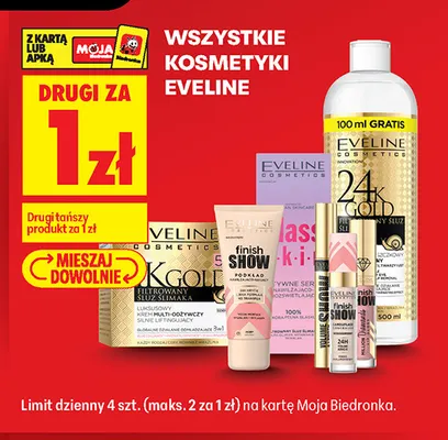 Kosmetyki Eveline promocja w Biedronka