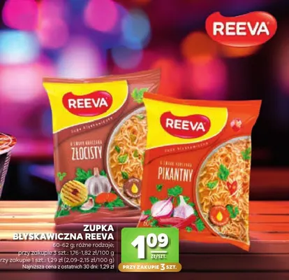 Zupka błyskawiczna Reeva promocja w Stokrotka