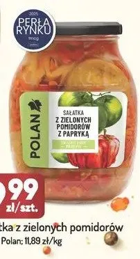 Sałatka z zielonych pomidorów z papryką Polan promocja w Avita