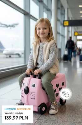 Walizka jeździk promocja w Sinsay