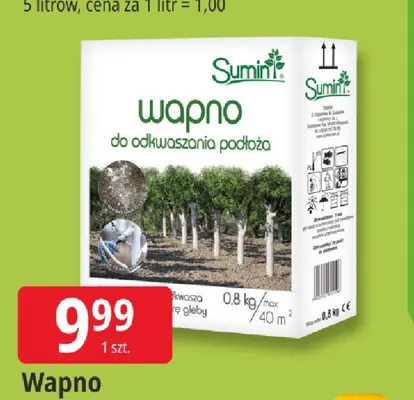 Wapno do odkwaszania i bielenia Ok promocja w Leclerc