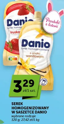 Serek homogenizowany w saszetce wybrane rodzaje promocja w Euro Sklep