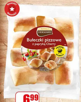 Bułeczki pizzowe z papryką Henglein promocja w Dino