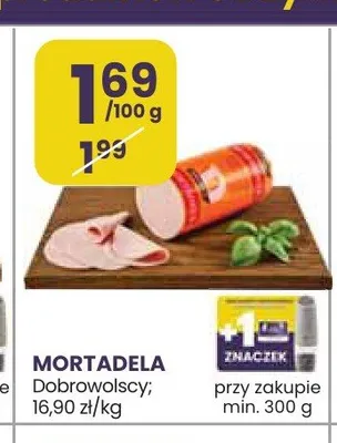 Mortadela Dobrowolscy promocja w Stokrotka