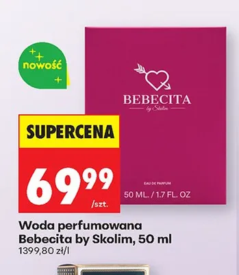 Woda perfumowana Bebecita by Skolim promocja w Biedronka