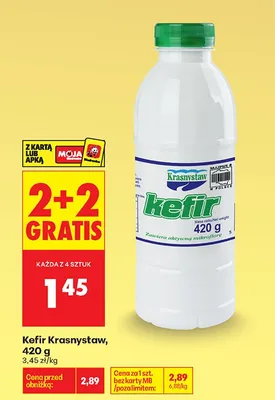 Kefir promocja w Biedronka