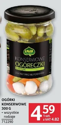 Ogórki konserwowe 300 g promocja w Selgros
