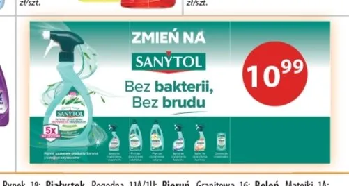 Środek dezynfekujący Sanytol promocja w Drogerie Laboo