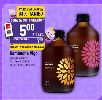 Kombucha Vigo promocja w POLOmarket