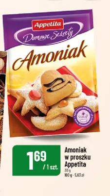 Amoniak w proszku Appetita promocja w POLOmarket