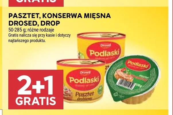 Pasztet Podlaski Drosed promocja w Stokrotka
