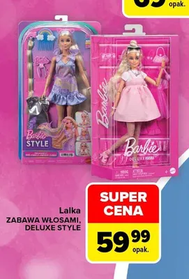 Lalka Barbie Zabawa Włosami promocja w Carrefour