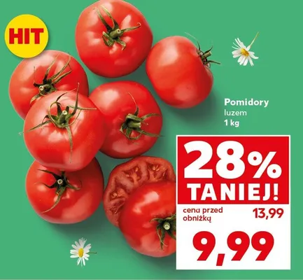 Pomidory luzem promocja w Kaufland