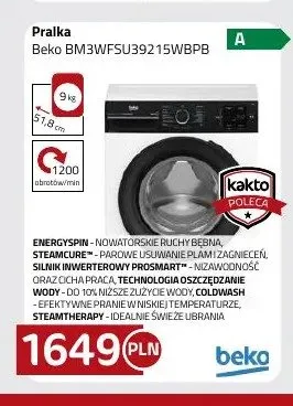 Pralka Beko BM3WFSU39215WBPB promocja w kakto.pl