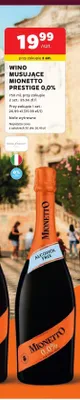 Wino musujące bezalkoholowe Mionetto Prestige 0,0% promocja w Stokrotka