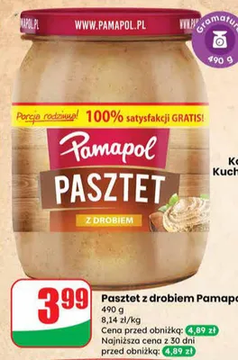 Pasztet z drobiem promocja w Dino