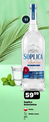Wódka Soplica Szlachetna promocja w Netto