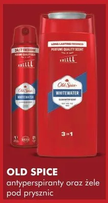 Antyperspiranty oraz żele pod prysznic Old Spice promocja w Super-Pharm