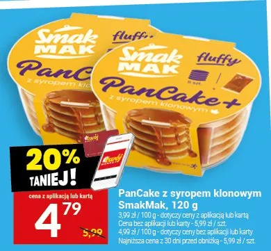 PanCake z syropem klonowym promocja w Twój Market