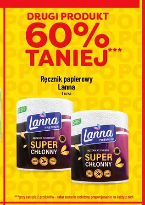 Ręcznik papierowy Lanna Premium promocja w POLOmarket