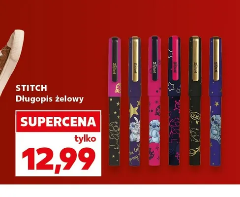 Długopis żelowy Stitch promocja w Kaufland