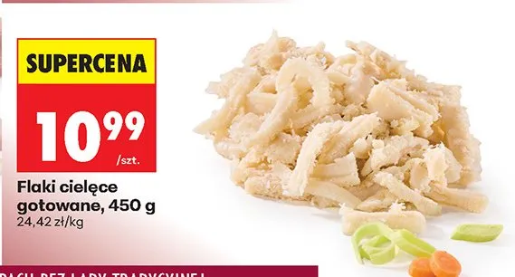 Flaki cielęce gotowane promocja w Biedronka