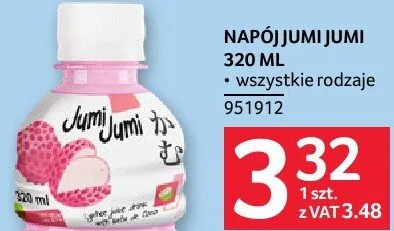 Napój Jumi Jumi 320 ml promocja w Selgros