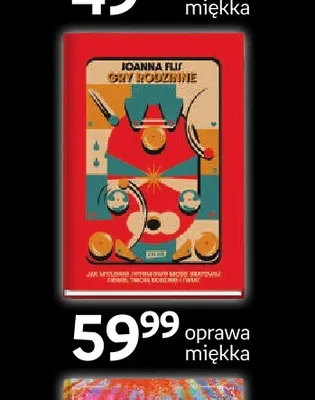 Książka Gry rodzinne Joanna Flis promocja w Empik