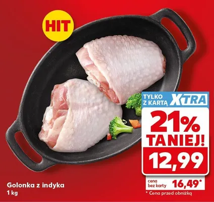 Golonka z indyka promocja w Kaufland