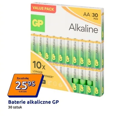 Baterie alkaliczne AA promocja w Action
