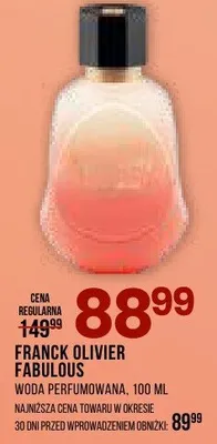 Woda perfumowana Fabulous promocja w Drogerie Natura