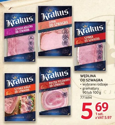 Wędlina od Szwagra promocja w Selgros