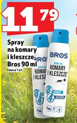 Spray na komary i kleszcze Bros promocja w TOPAZ