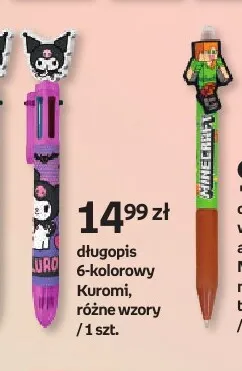 Długopis 6-kolorowy Kuromi promocja w Empik