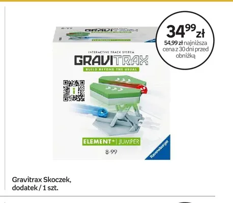 Zabawka edukacyjna Gravitrax Skoczek dodatek promocja w Empik