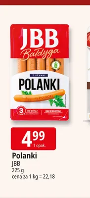 Parówki Polanki JBB promocja w Leclerc