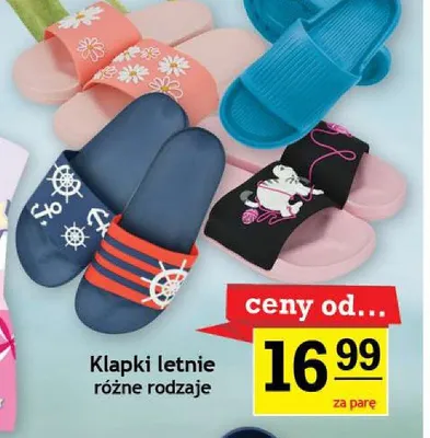 Klapki letnie promocja w Gram Market