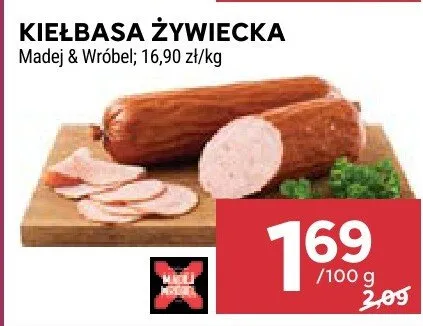 Kiełbasa żywiecka Smaczne wędliny promocja w Stokrotka