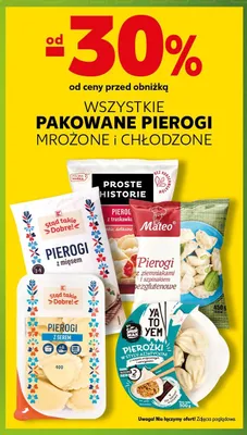 Pierogi z truskawkami Proste Historie promocja w Kaufland