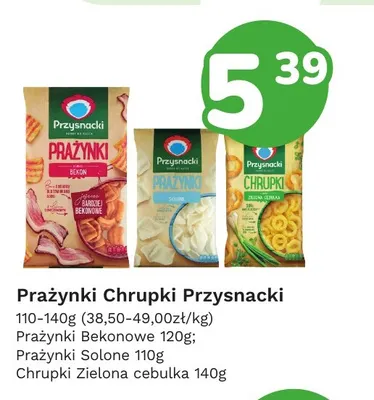 Chrupki zielona cebulka Przysnacki promocja w Limonka