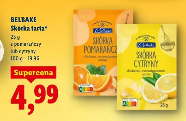 Skórka tarta promocja w Lidl