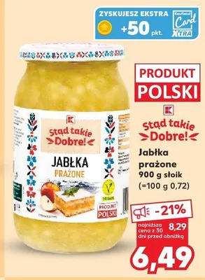 Jabłka prażone Stąd takie Dobre! promocja w Kaufland