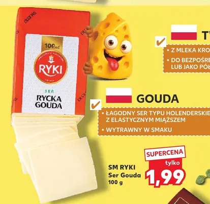 Ser Gouda Rycka SM Ryki promocja w Kaufland