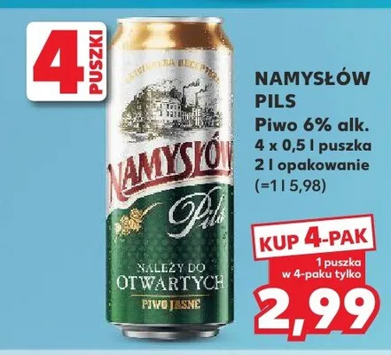 Piwo promocja w Kaufland