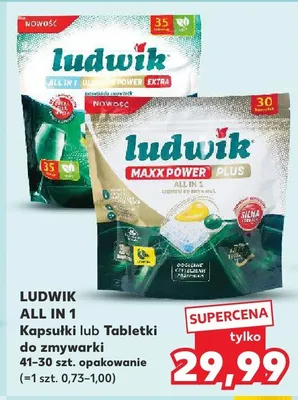 All in 1 kapsułki lub tabletki do zmywarki promocja w Kaufland