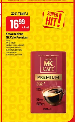 Kawa mielona MK Cafe Premium promocja w POLOmarket